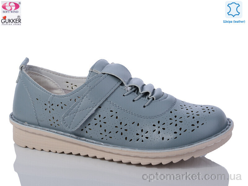 Купить Туфлі жіночі RF5617-8 Gukkcr блакитний, фото 1