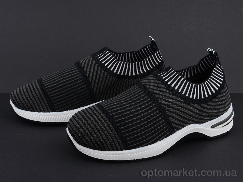 Купить Кросівки жіночі Riana черн. Raffa сірий, фото 2