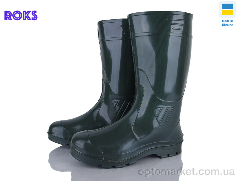 Купить Чоботи гумові чоловічі Рибак гума зелений Norma step зелений, фото 1