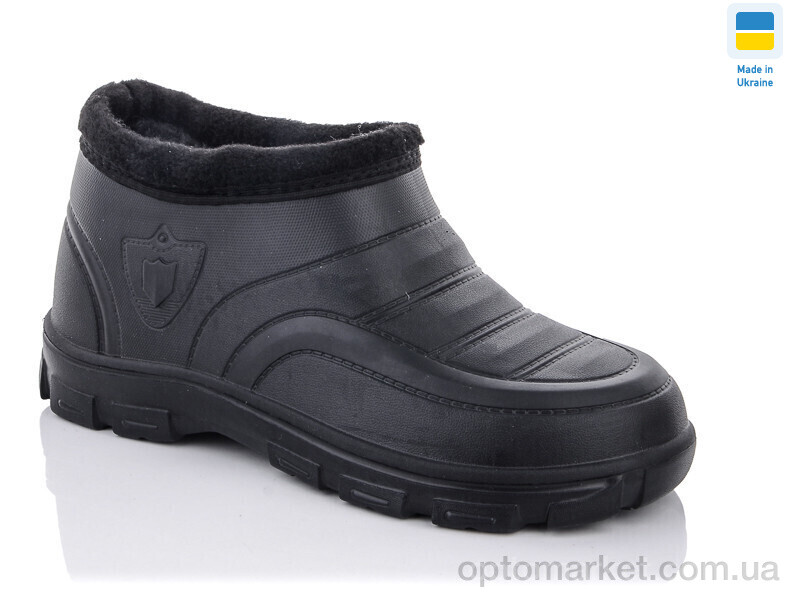 Купить Галоші чоловічі Роксол ГМ5 хутро чорний Roksol чорний, фото 1