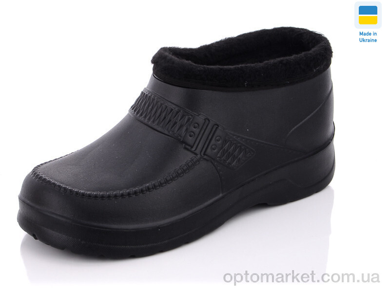 Купить Галоші чоловічі Роксол ГМ9 хутро чорний Roksol чорний, фото 1