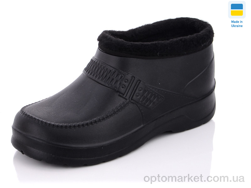 Купить Галоші чоловічі Роксол ГМ9 хутро чорний Roksol чорний, фото 1
