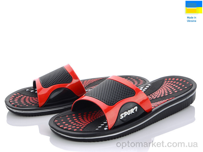 Купить Шльопанці чоловічі Роксол Мм2 красный Roksol червоний, фото 2