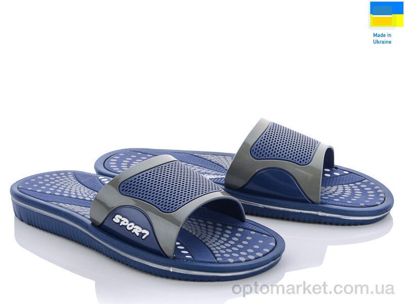 Купить Шльопанці чоловічі Роксол Мм2 синий Roksol синій, фото 2