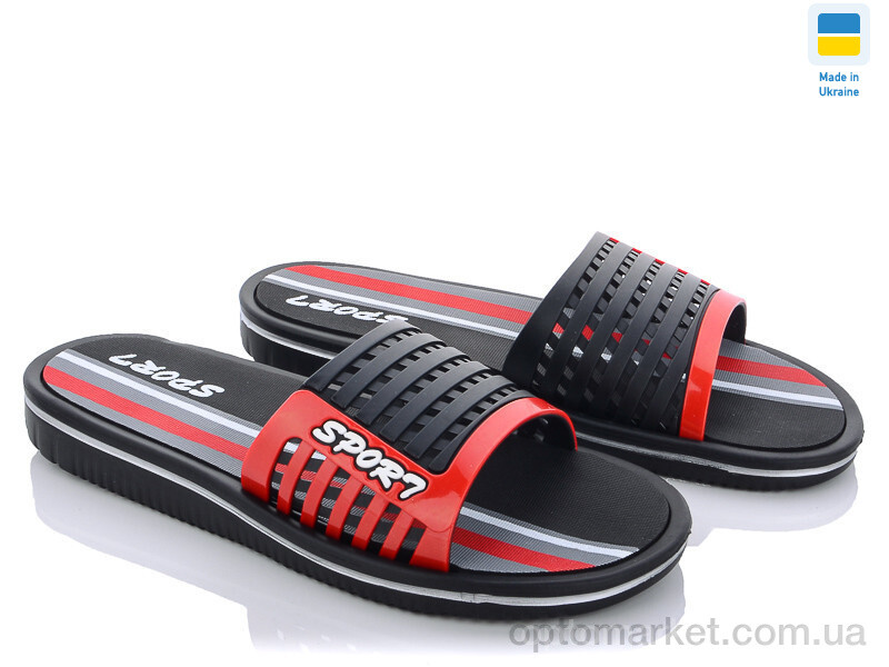 Купить Шльопанці чоловічі Роксол Мм5 красный Roksol чорний, фото 1