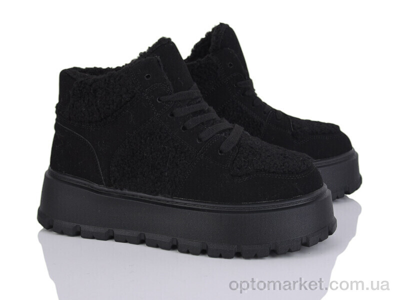 Купить Черевики жіночі RP88-1 Lemon чорний, фото 1