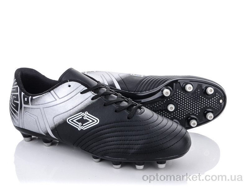 Купить Футбольне взуття чоловічі RY5358P Caroc чорний, фото 1