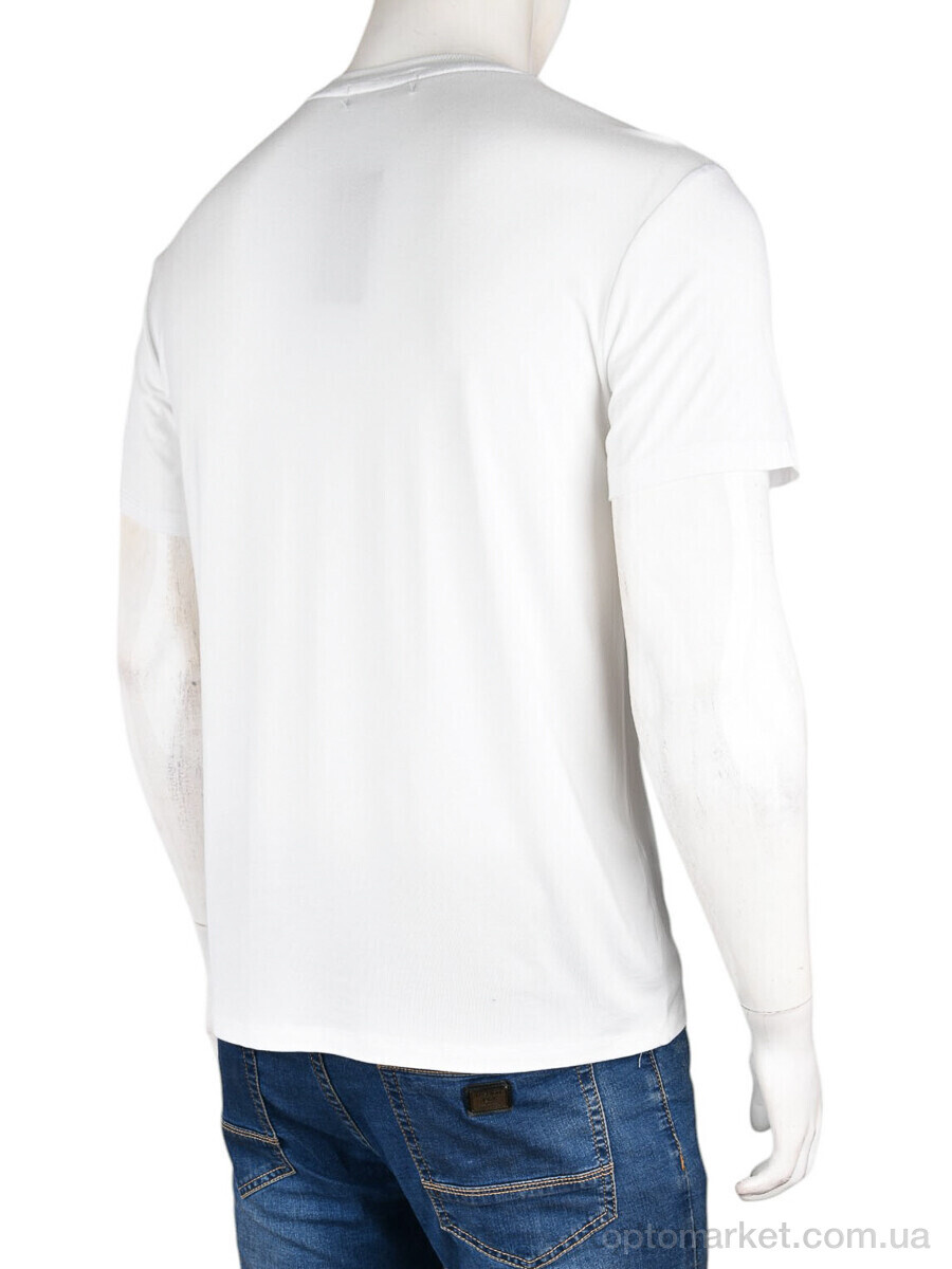 Купить Футболка чоловічі S-HY-1 (10959) white Elite Life білий, фото 2