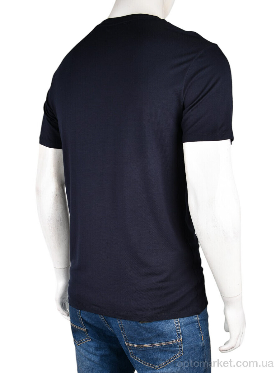 Купить Футболка чоловічі S-HY-2 (10960) navy Elite Life синій, фото 2