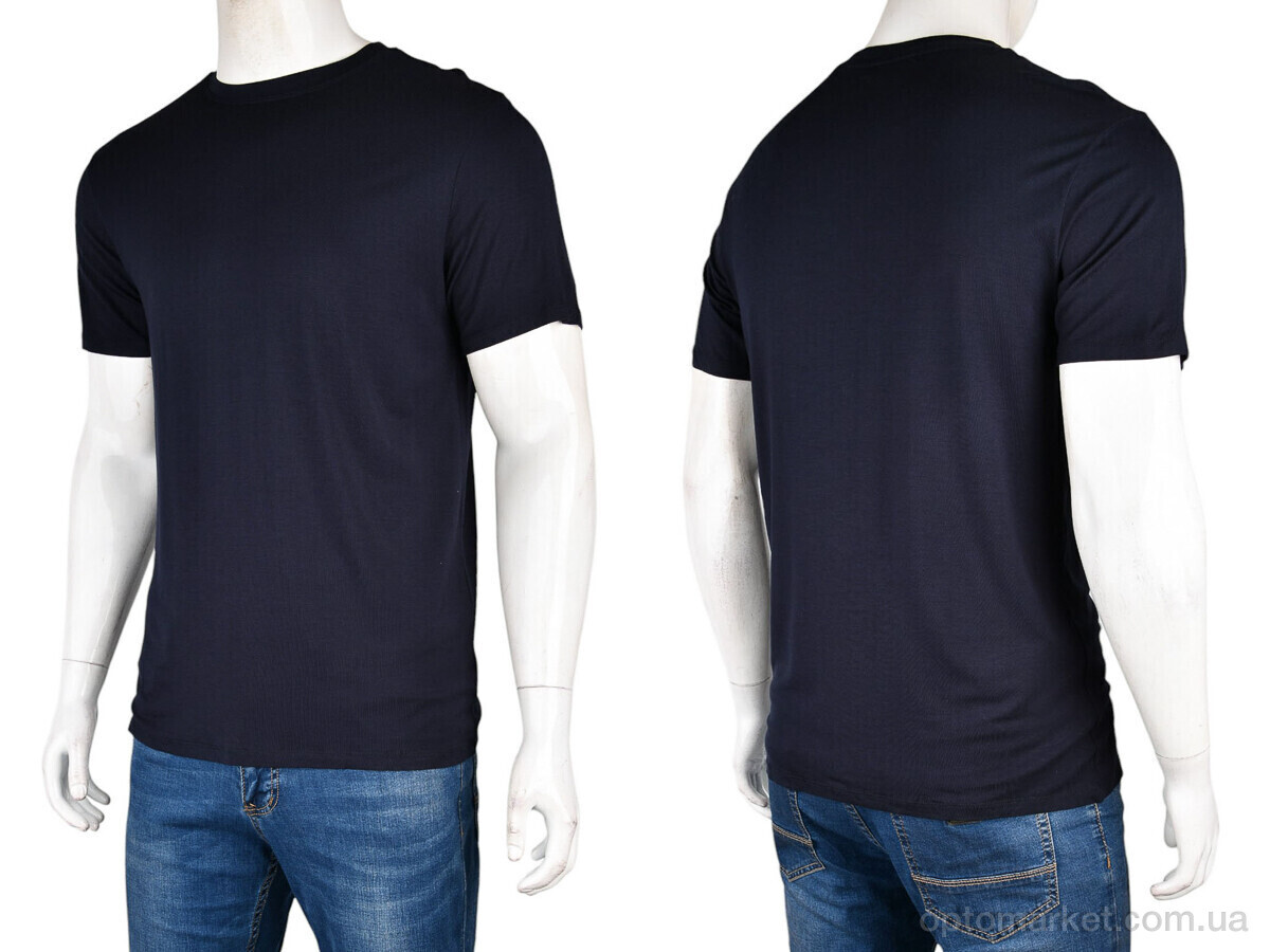 Купить Футболка чоловічі S-HY-2 (10960) navy Elite Life синій, фото 3
