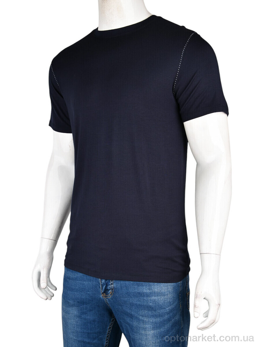Купить Футболка чоловічі S-HZ-2 (10960) navy Elite Life синій, фото 1
