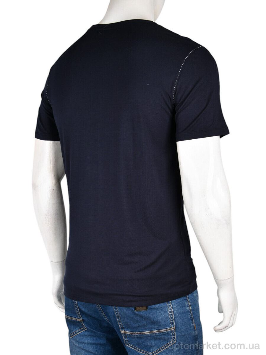 Купить Футболка чоловічі S-HZ-2 (10960) navy Elite Life синій, фото 2