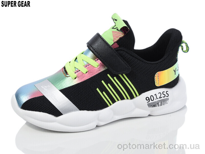 Купить Кросівки дитячі S033-1 black Super Gear чорний, фото 1