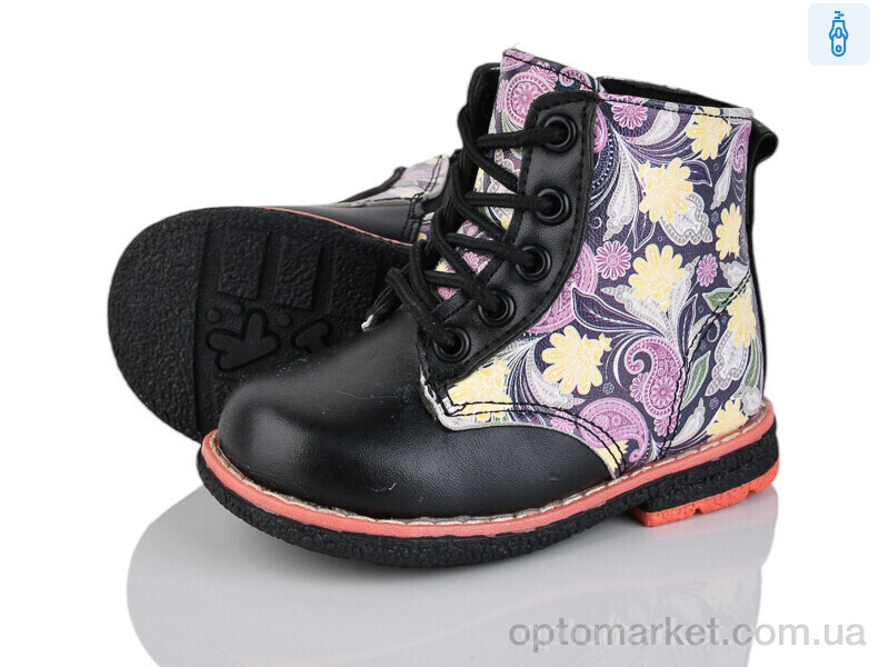 Купить Черевики дитячі S055-6 Y.Top чорний, фото 1