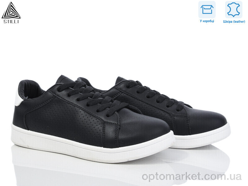 Купить Кросівки жіночі S10-4 шкіра Stilli чорний, фото 1