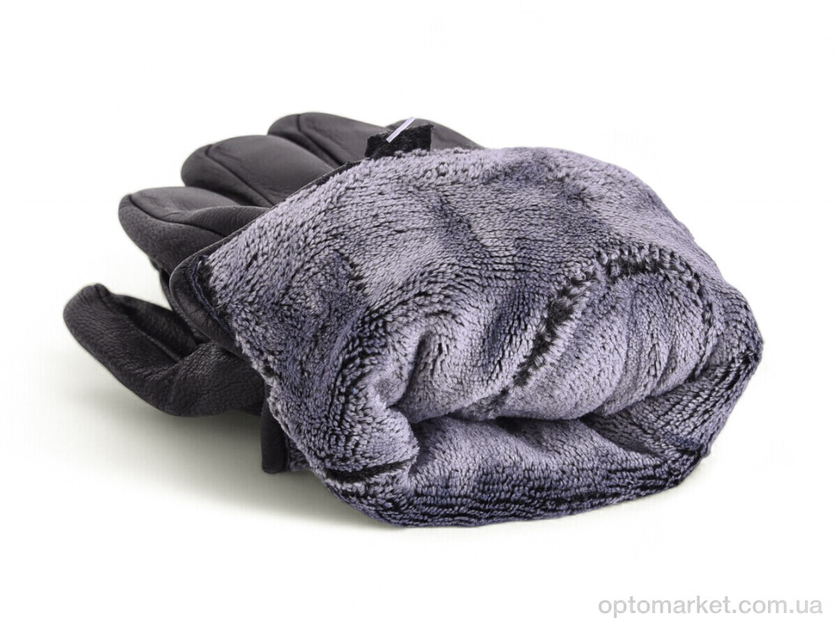 Купить Рукавички чоловічі S113 black Anjela чорний, фото 2