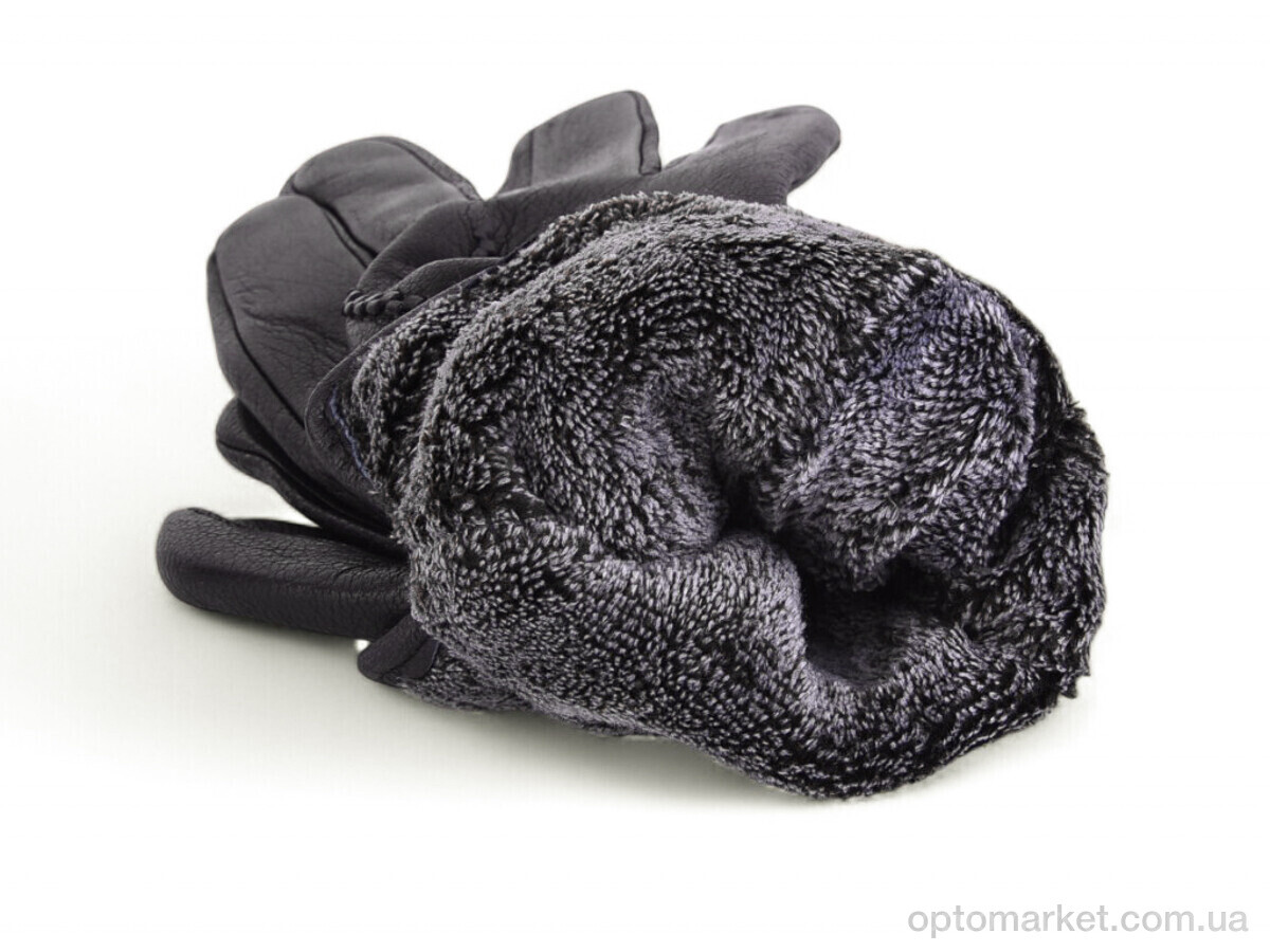 Купить Рукавички чоловічі S115 black Anjela чорний, фото 2