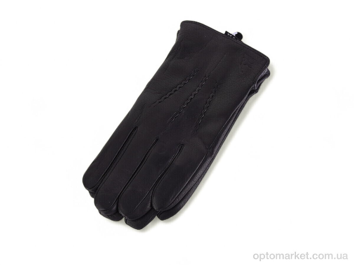 Купить Рукавички чоловічі S116 black Anjela чорний, фото 1