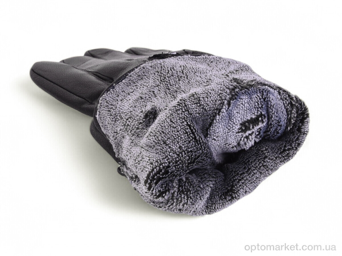 Купить Рукавички чоловічі S116 black Anjela чорний, фото 2