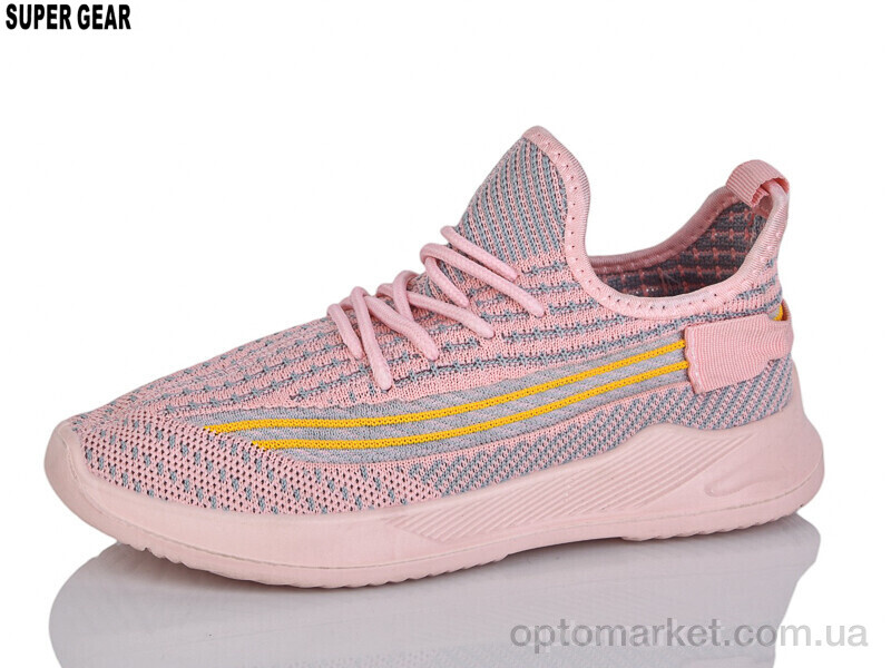 Купить Кросівки дитячі S1378-2 pink Super Gear рожевий, фото 1