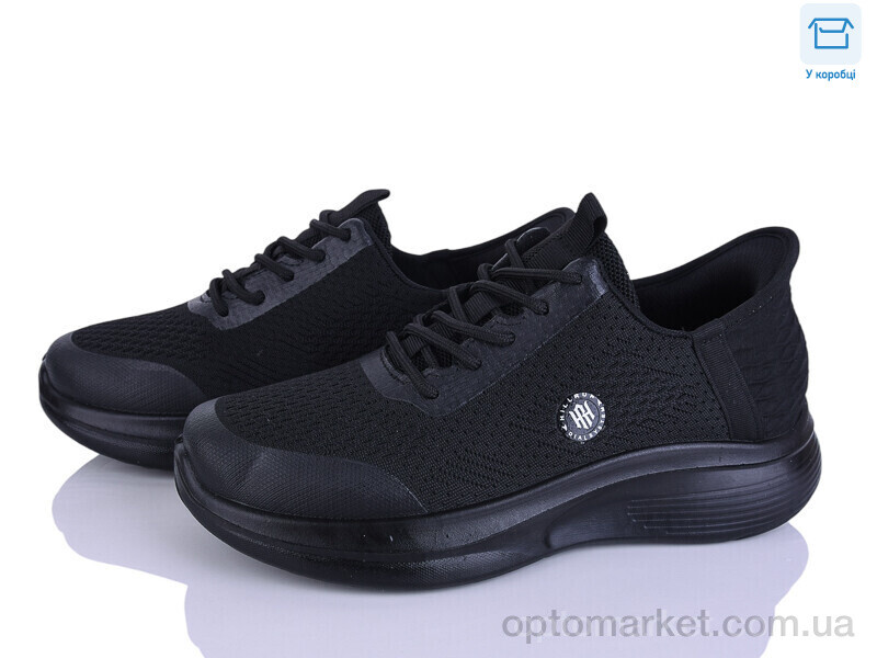 Купить Кросівки чоловічі S17-1 Alimama чорний, фото 1