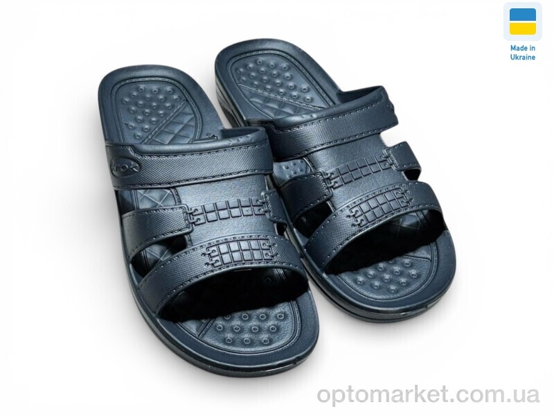 Купить Шльопанці чоловічі С21 синій Krok синій, фото 1