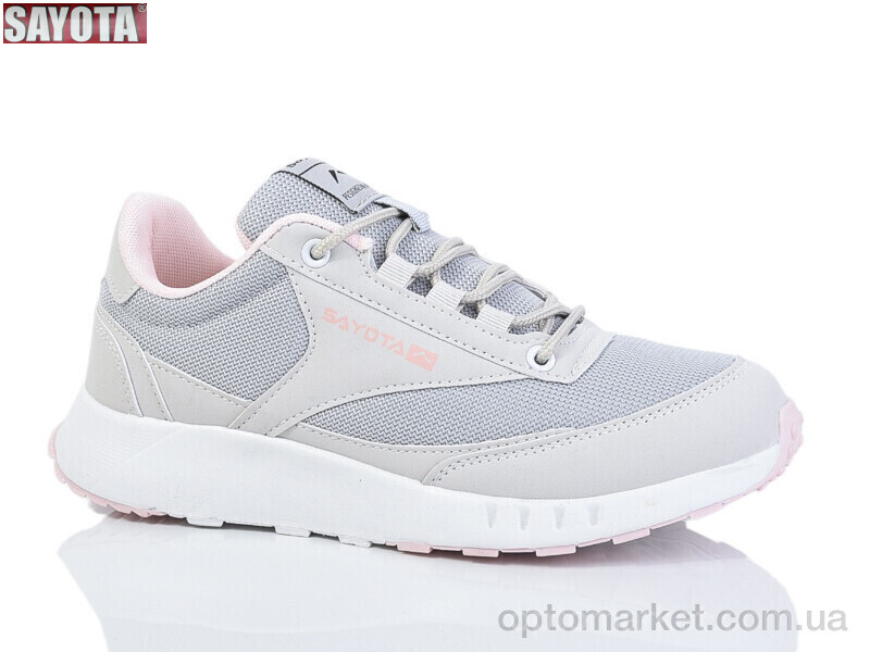 Купить Кросівки жіночі S2118-3 Sayota сірий, фото 1