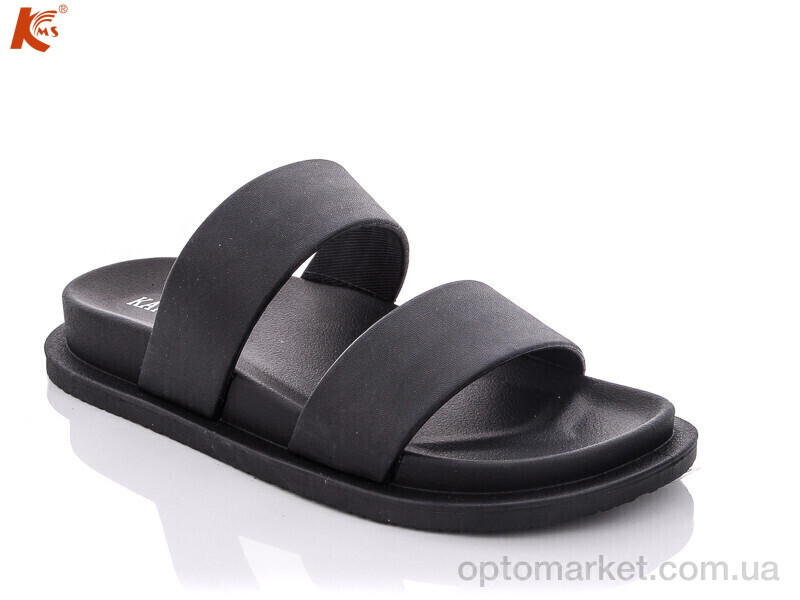 Купить Шльопанці жіночі S217 Kamengsi чорний, фото 1