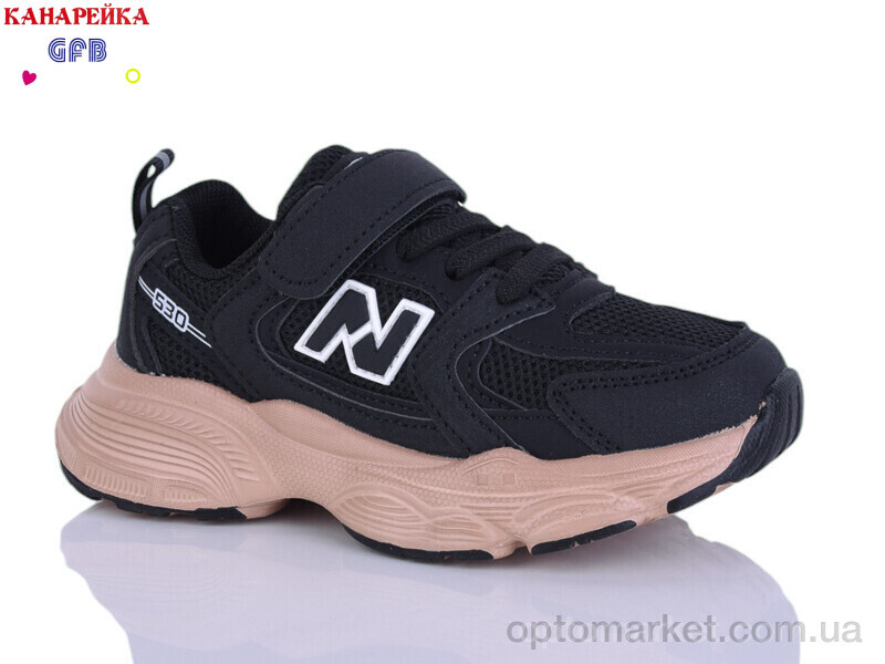 Купить Кросівки дитячі S220-13 GFB-Канарейка чорний, фото 1