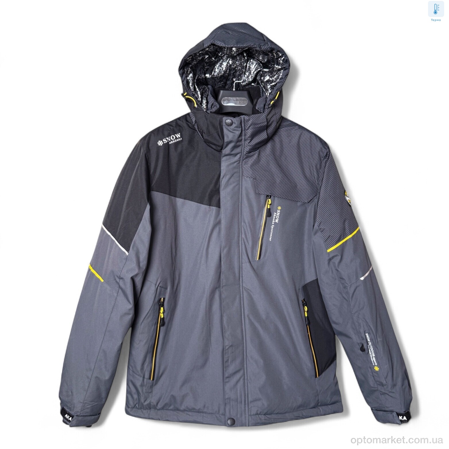 Купить Куртка чоловічі S22068-86 grey-black SNOW AKASAKA сірий, фото 1