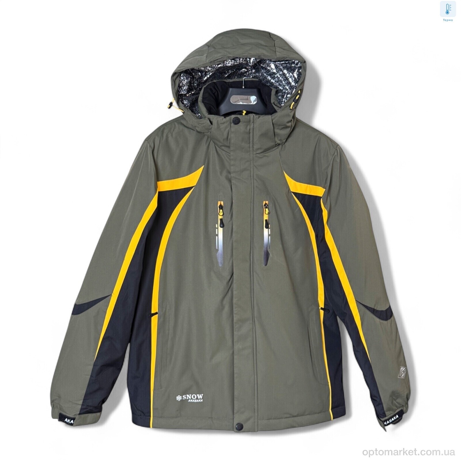 Купить Куртка чоловічі S22082-10 khaki SNOW AKASAKA хакі, фото 1