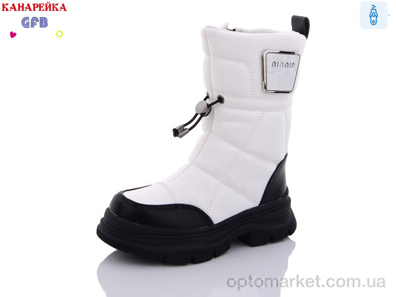 Купить Чоботи дитячі S2281-3 GFB-Канарейка білий, фото 1