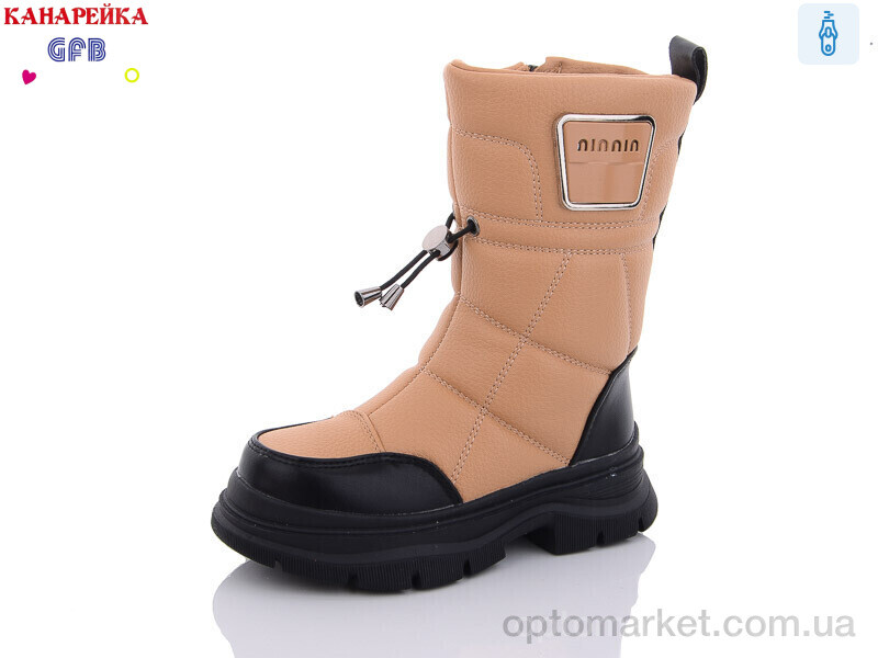 Купить Чоботи дитячі S2281-5 GFB-Канарейка бежевий, фото 1