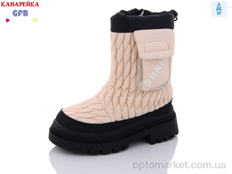 Купить Черевики дитячі S2358-3 GFB-Канарейка бежевий, фото 1