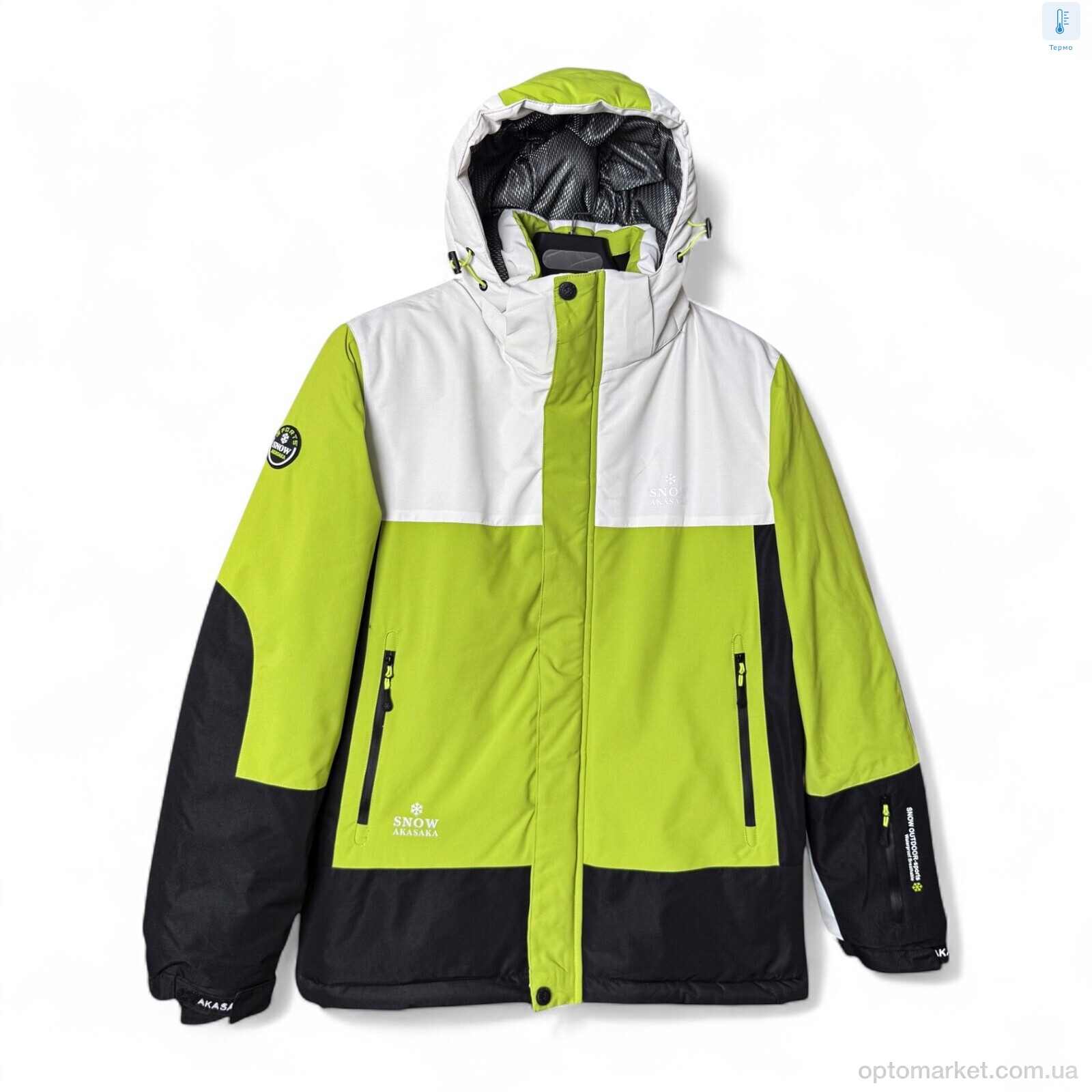 Купить Куртка чоловічі S24059-5 green SNOW AKASAKA зелений, фото 1