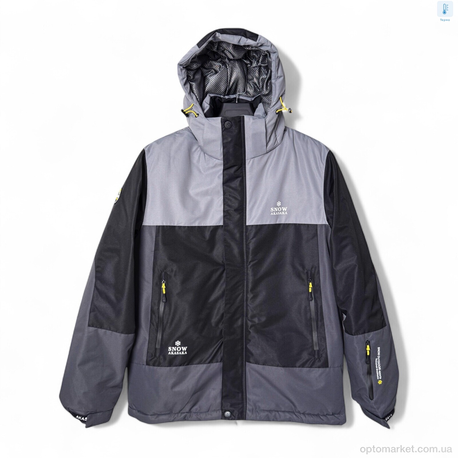 Купить Куртка чоловічі S24059-6 black SNOW AKASAKA чорний, фото 1