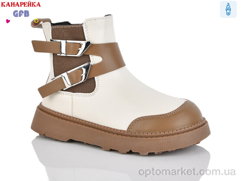 Купить Черевики дитячі S250-4 GFB-Канарейка бежевий, фото 1