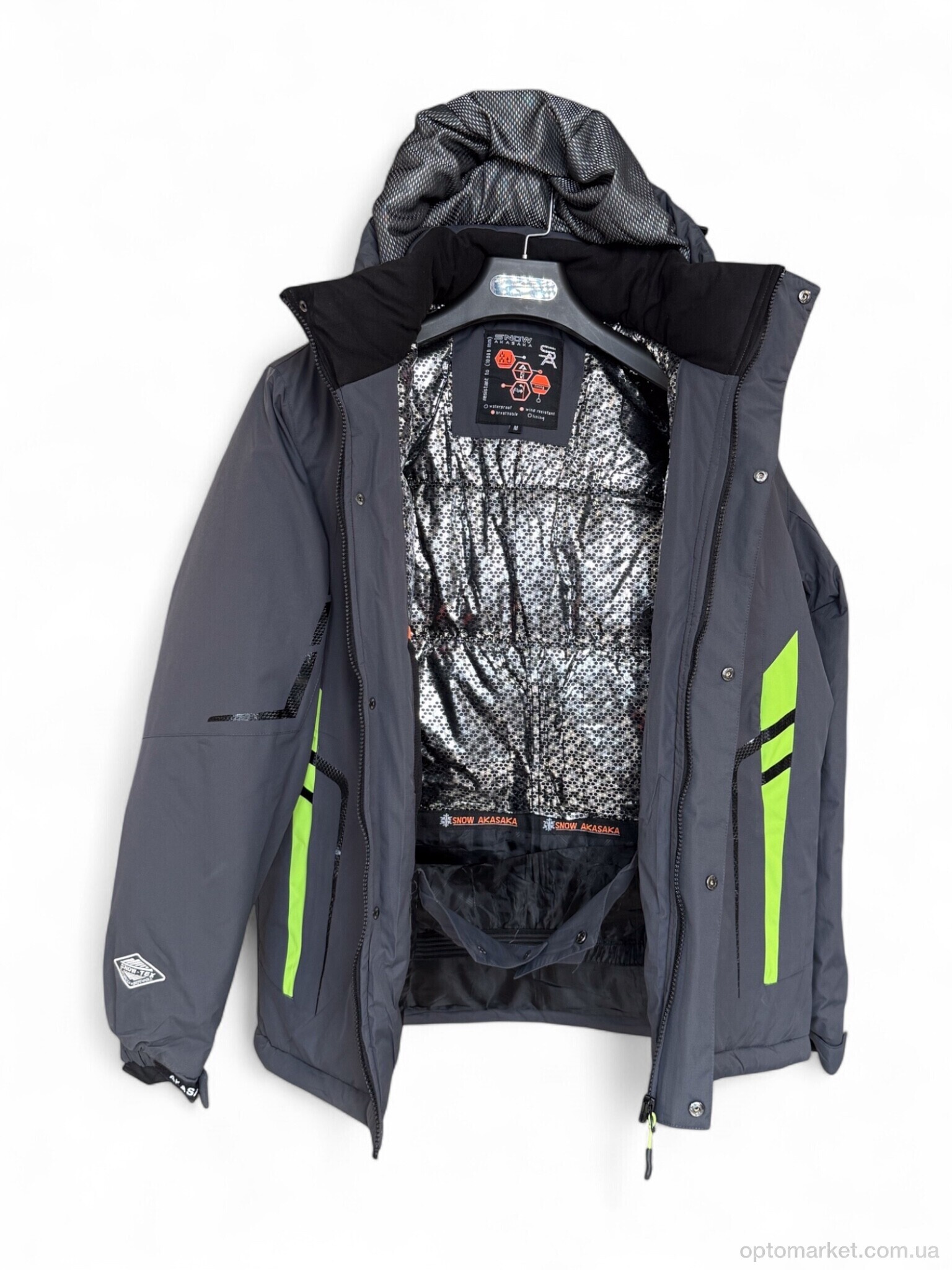 Купить Куртка чоловічі S25056-85 grey SNOW AKASAKA сірий, фото 2