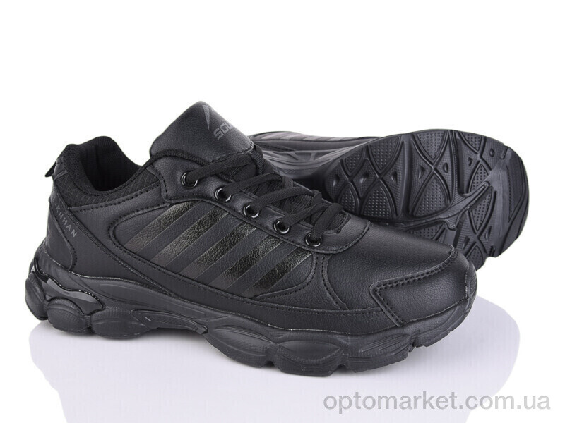 Купить Кросівки жіночі S298-1 Sayota чорний, фото 1