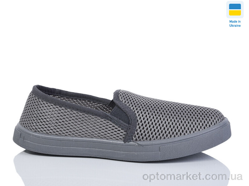 Купить Сліпони чоловічі С3 сірий Lot Shoes сірий, фото 1