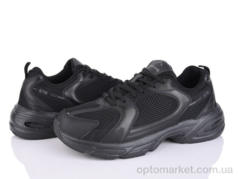 Купить Кросівки чоловічі S3105-1 Sayota чорний, фото 1