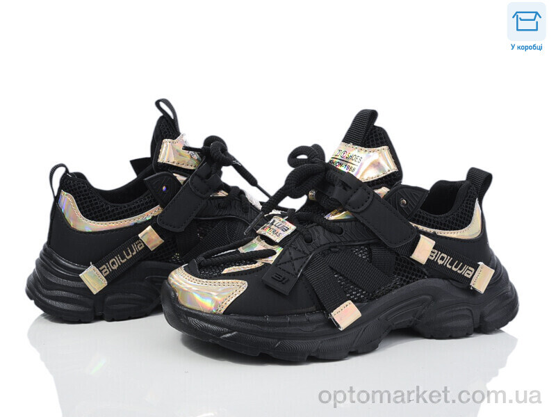 Купить Кросівки дитячі S31581 Biqilujia чорний, фото 1