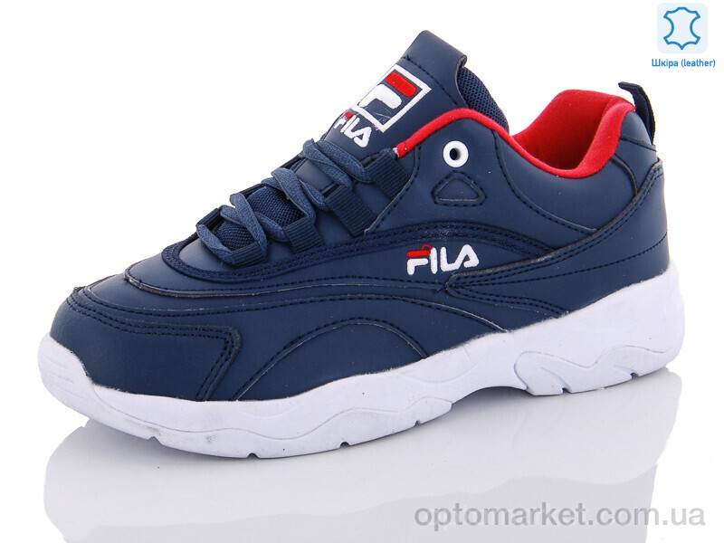 Купить Кросівки жіночі S398-3 кожа F.la синій, фото 2