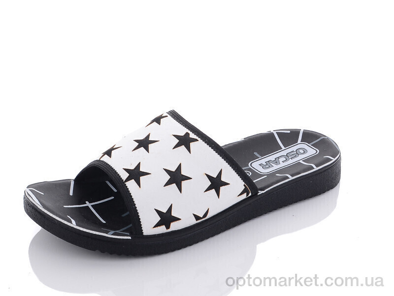 Купить Шльопанці чоловічі S46 white Oscar білий, фото 1