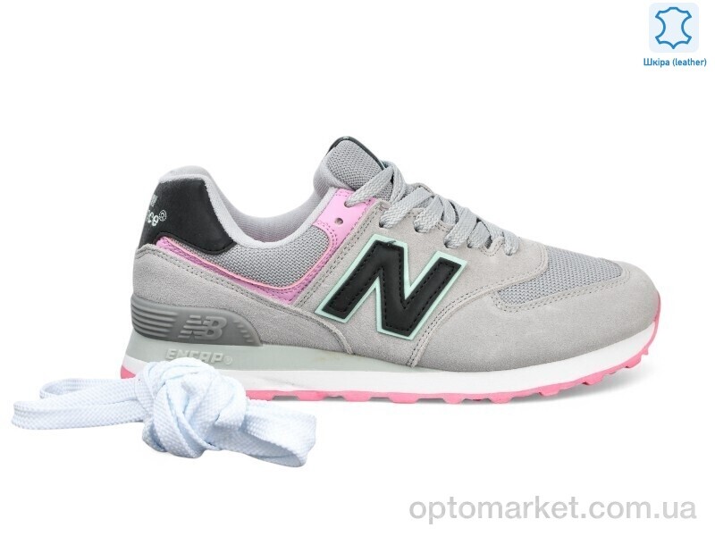 Купить Кросівки жіночі S503-7 N.w balance сірий, фото 2
