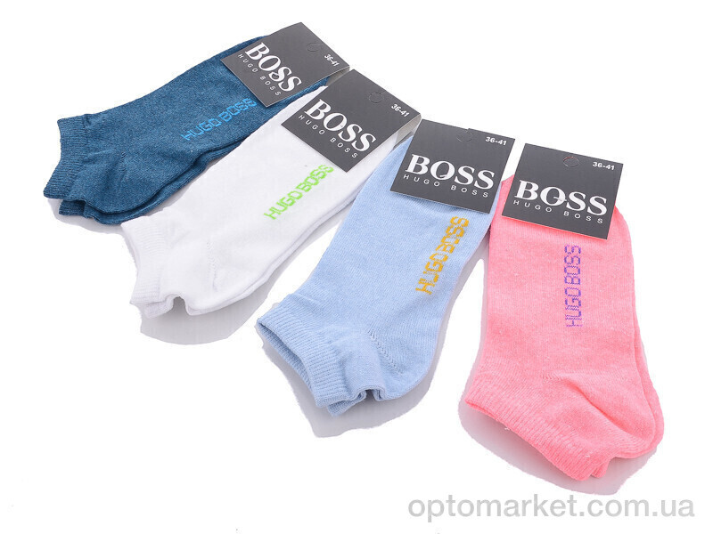 Купить Шкарпетки жіночі S504 (03779) mix H.go Boss мікс, фото 2