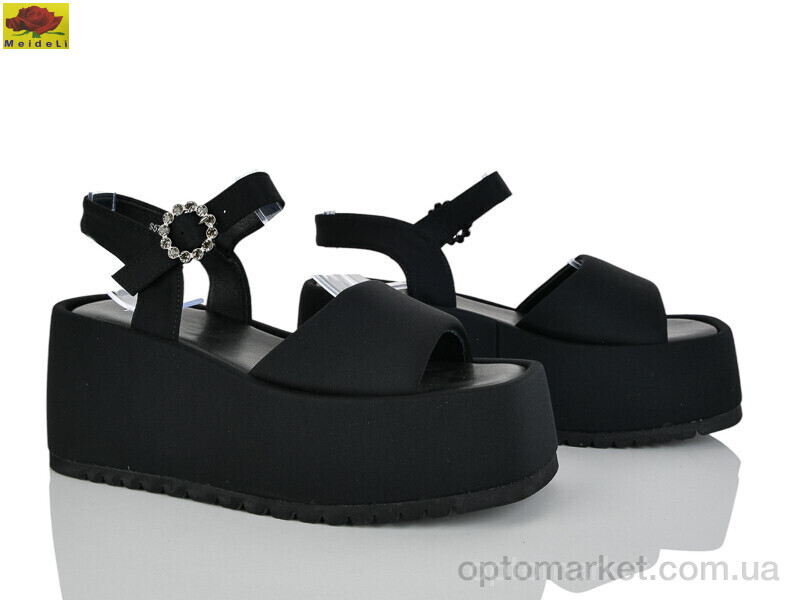 Купить Босоніжки жіночі S5757-13 Mei De Li чорний, фото 1