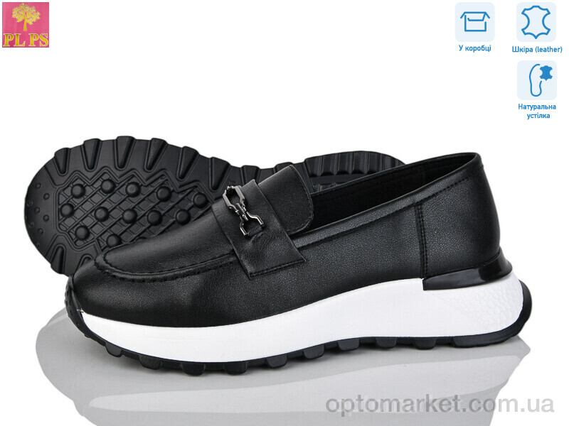 Купить Туфлі жіночі S622-1 PLPS чорний, фото 1