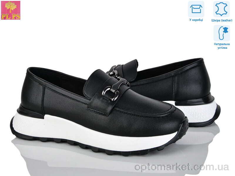 Купить Туфлі жіночі S624-1 PLPS чорний, фото 1