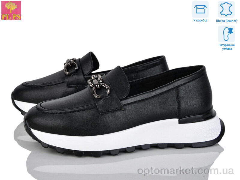 Купить Туфлі жіночі S627-1 PLPS чорний, фото 1